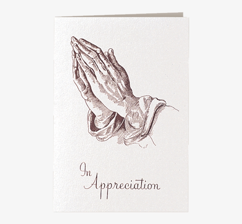 Praying Hands - Book, transparent png download