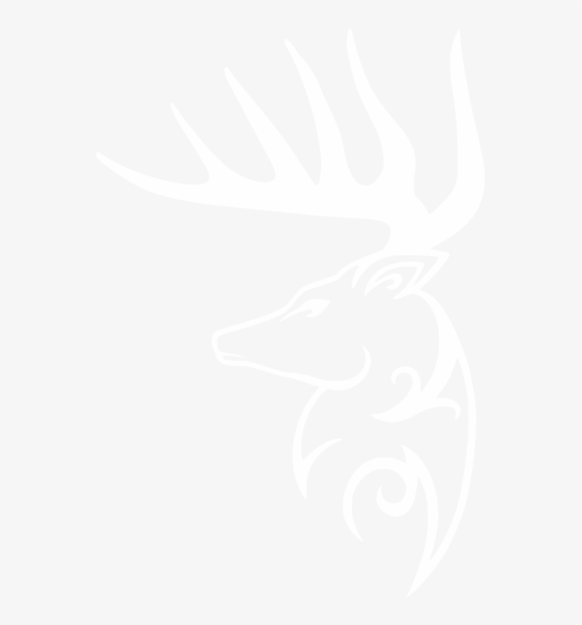 Clip Art Royalty Free Drawing Logos Deer - Hunting Embroidery Designs, transparent png download