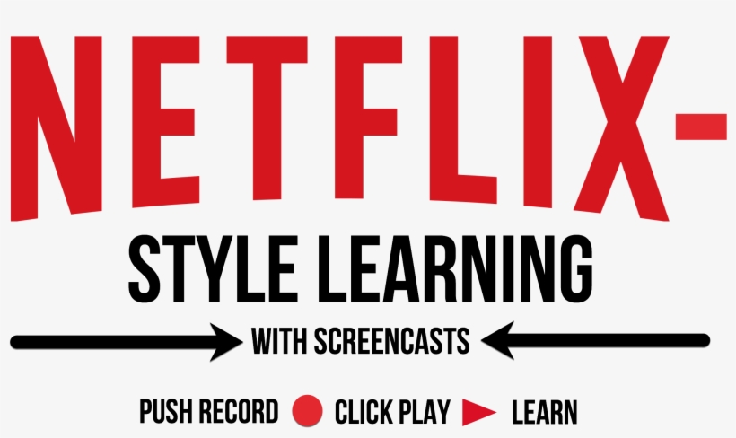 Netflix-style Learning With Screencasts - Netflix, transparent png download