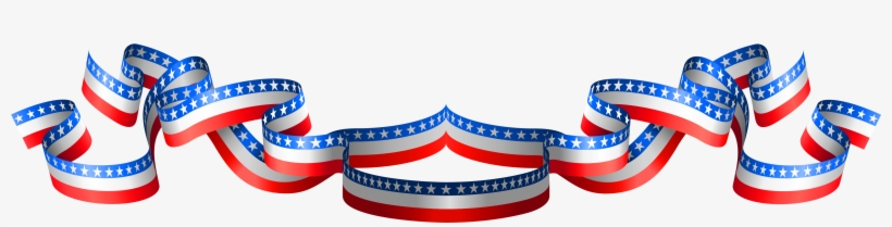 American Flag Clipart Flower - American Flag Border Png, transparent png download