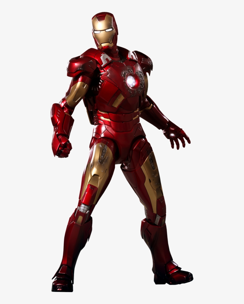 Avengers Hot Toys Movie 1/6 Scale Collectible Figure, transparent png download