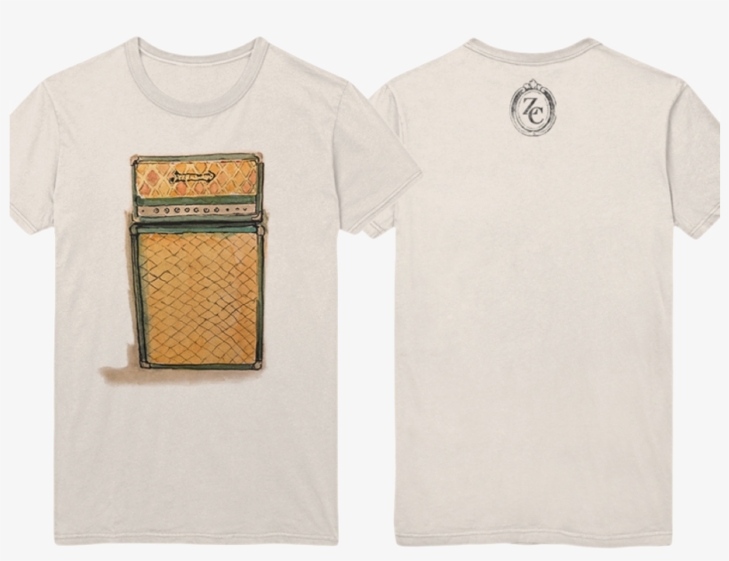 Zc Green Siegmund Amp Watercolor T-shirt, transparent png download