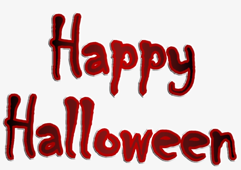 Happy Halloween Embroidery Design, transparent png download