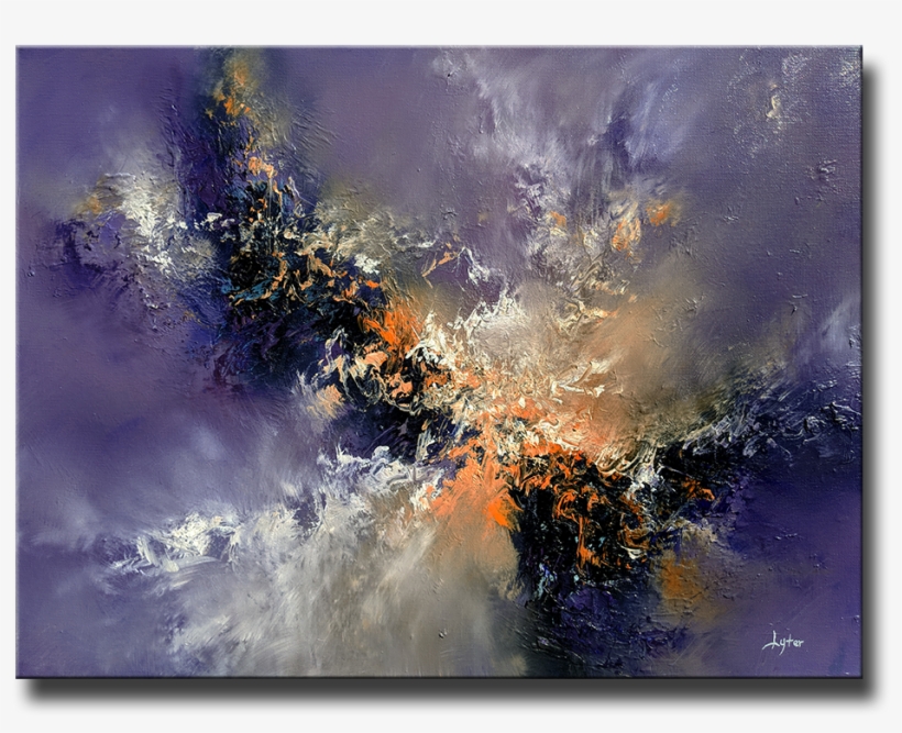 Lavender Storm - Painting, transparent png download