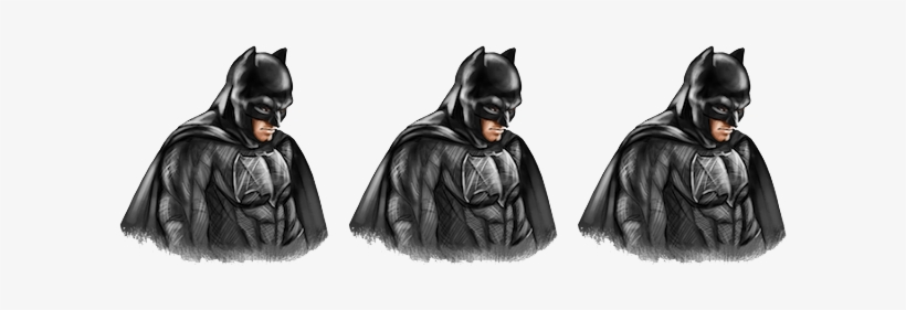 Sad Batman Png Image - Batman Vs Superman Messenger Stickers, transparent png download