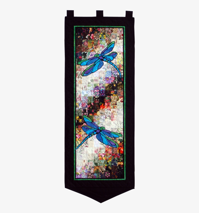 Stained Glass Dragonflies, transparent png download