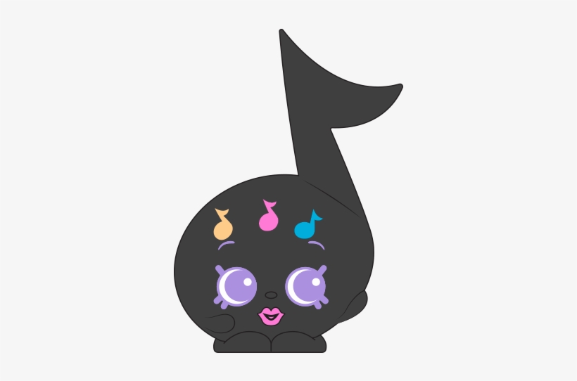 Melody Music Note - Shopkins Melody Music Note, transparent png download