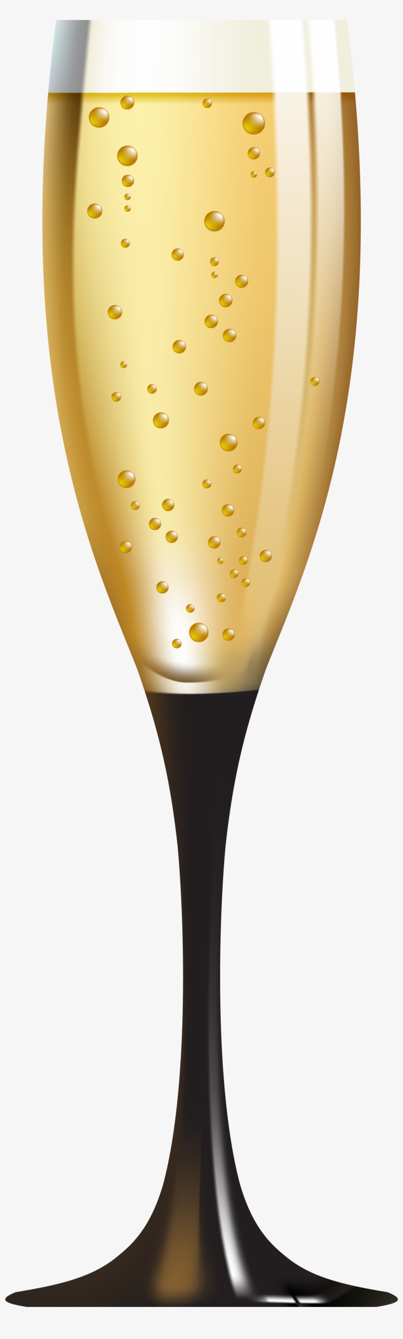 Cocktail Clipart Champagne Glass - Glass Of Champagne Clipart, transparent png download