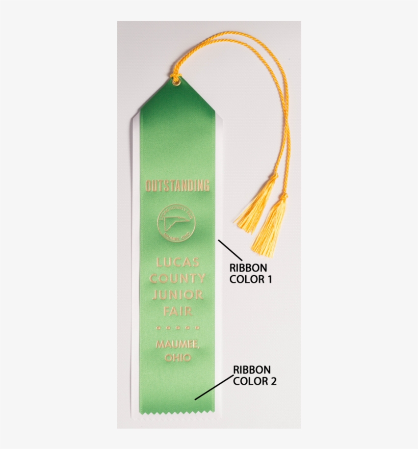 30 3 X 12 Pointed Top Custom Award Ribbonribbonsrb30 - Banner, transparent png download