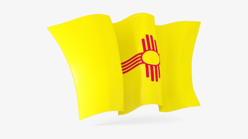 Illustration Of Flag Of New Mexico - Throw Pillow, transparent png download