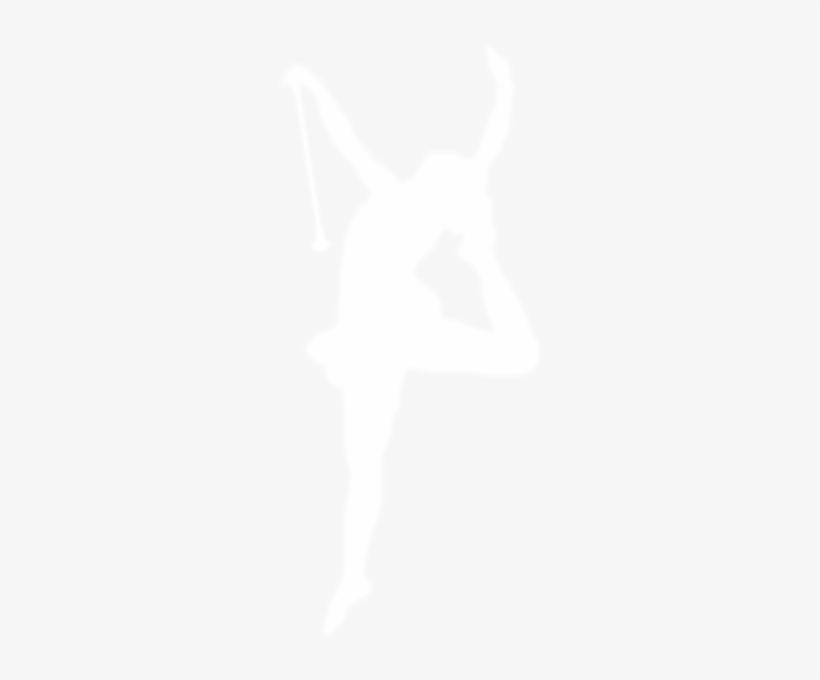 White Dancer Clip Art - Dancer White Silhouette Png, transparent png download