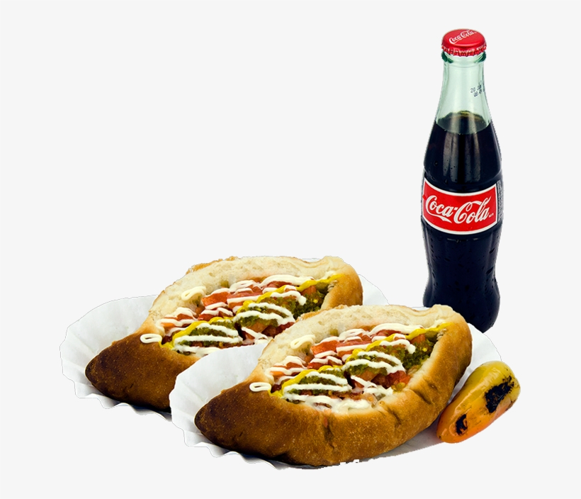 2 Sonoran Hot Dogs Any Drink - Sonoran Hot Dog Png, transparent png download