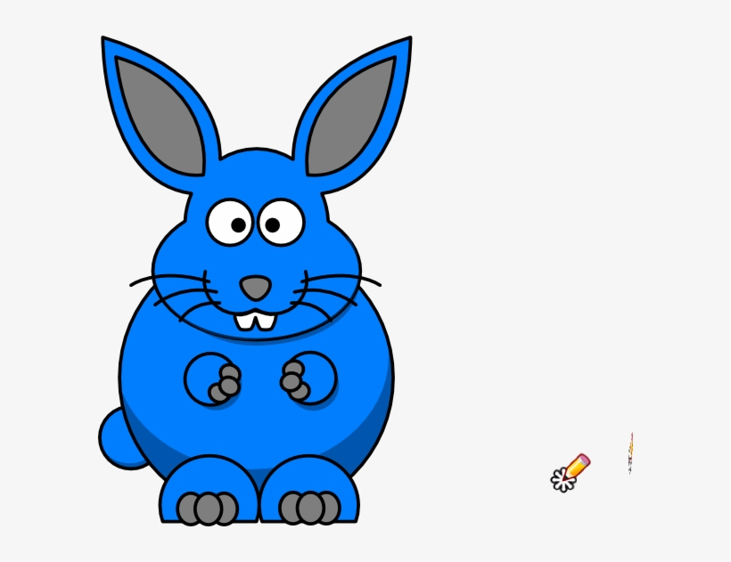 Cartoon Bunny Svg Clip Arts 600 X 551 Px, transparent png download