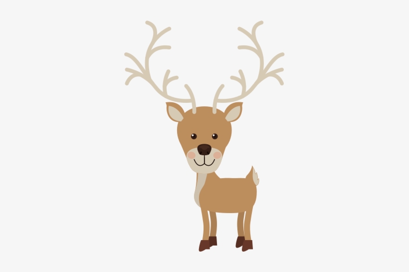 Reindeer Walk To The - Vector Graphics, transparent png download