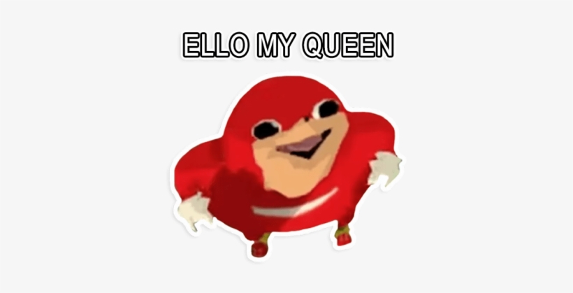 Do You Know The Away Esta Es Una De La Frases Mas Escuchadas - Uganda Knuckles The Queen, transparent png download