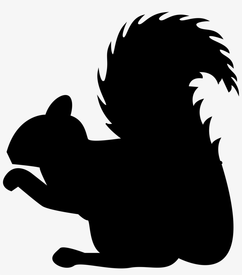 This Free Icons Png Design Of Squirrel Profile Silhouette, transparent png download