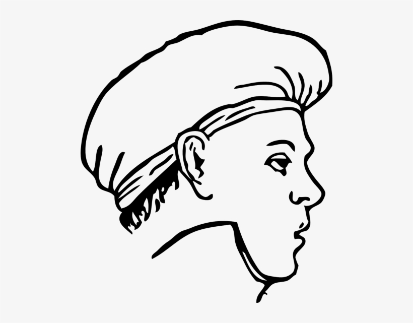 Chef,cook,professional Cook,chef's Hat,cooking,kitchen - Shower Cap Clip Art, transparent png download