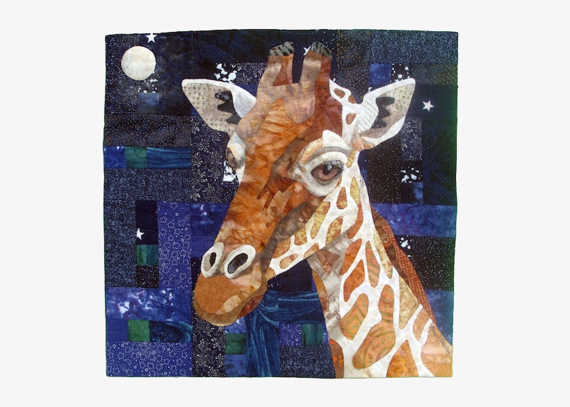 Grand Prize, Giraffe Nocturne Nancy S - Quilt, transparent png download