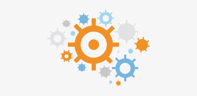 Gears-small - Advertising, transparent png download