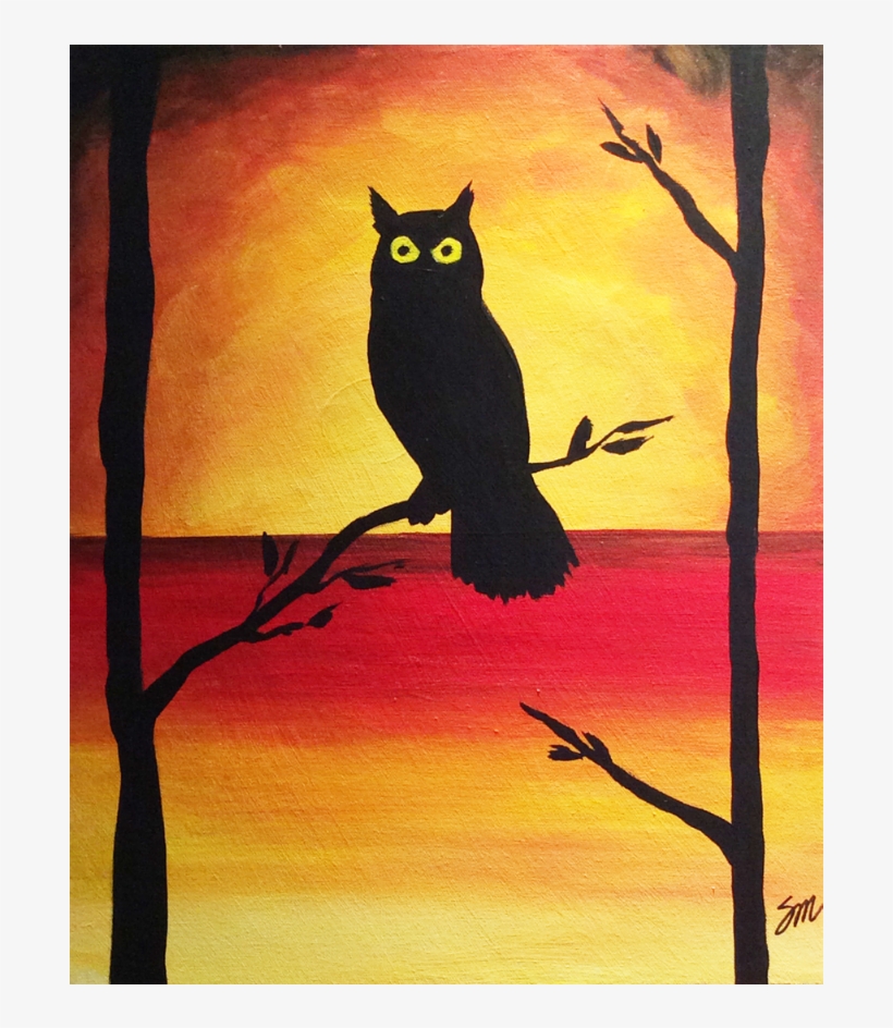 “owl” - Acrylic Paint, transparent png download