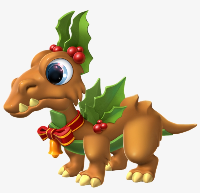 Holly Dragon - Jpeg, transparent png download