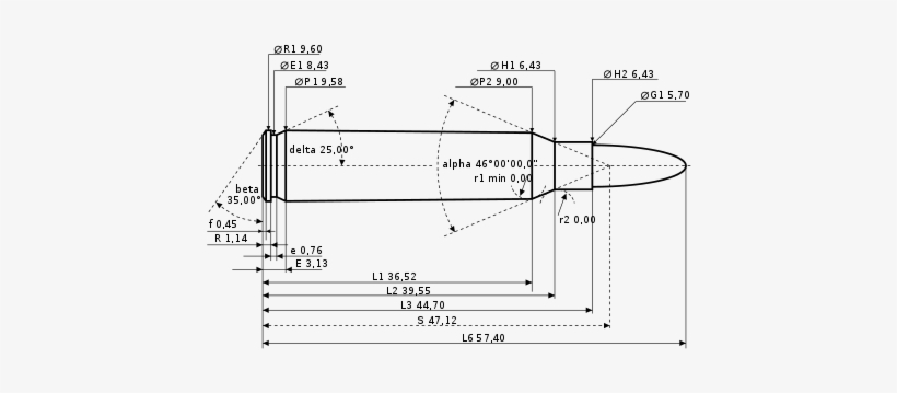 Comparison Of The Ak - .284 Winchester, transparent png download