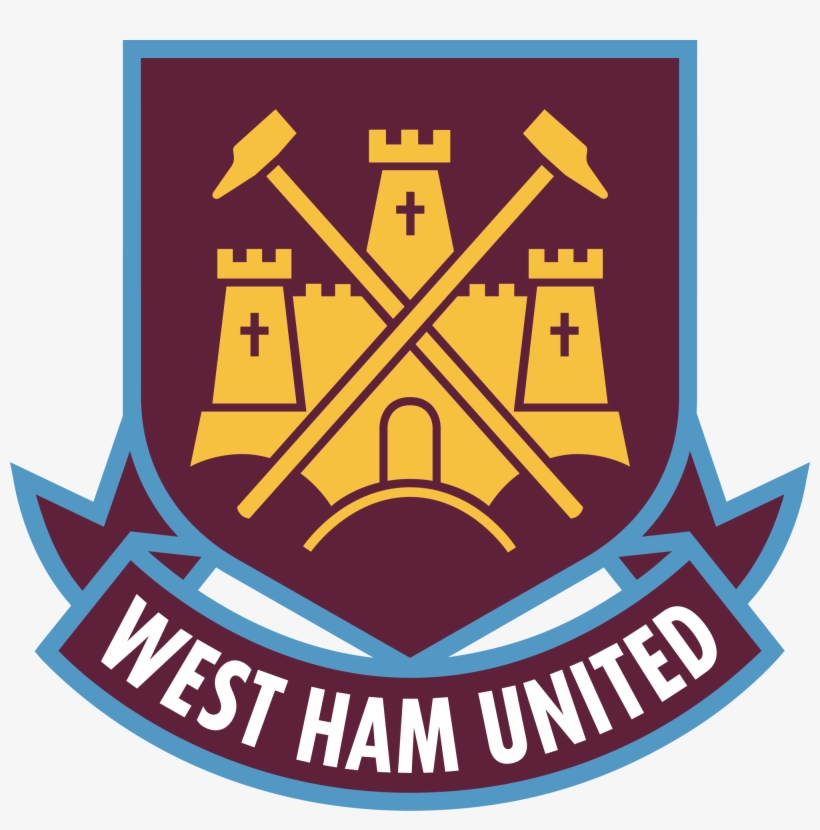 Logo West Ham - West Ham United Emblem, transparent png download