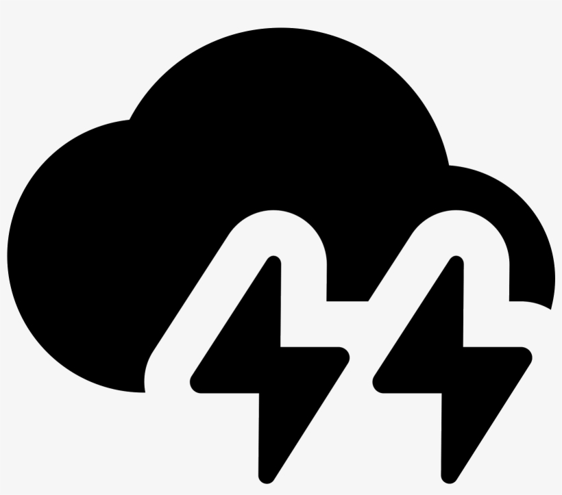 Cloud Lightning Icon, transparent png download