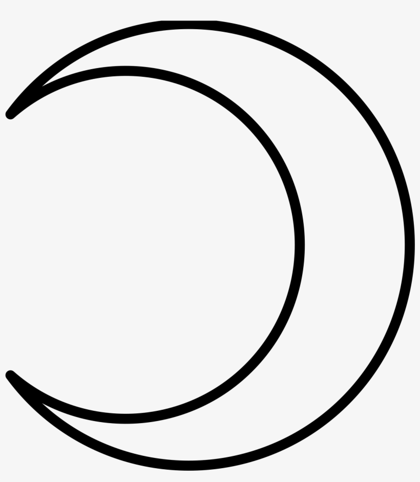 Croissant De Lune Symbole, transparent png download