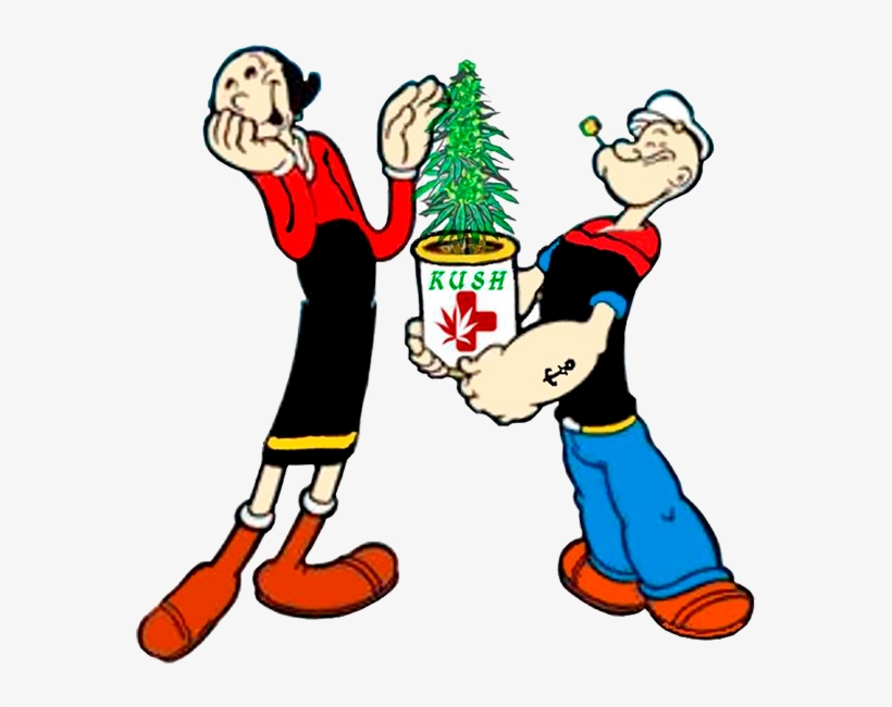 Share This Image - Popeye And Olive Oyl, transparent png download
