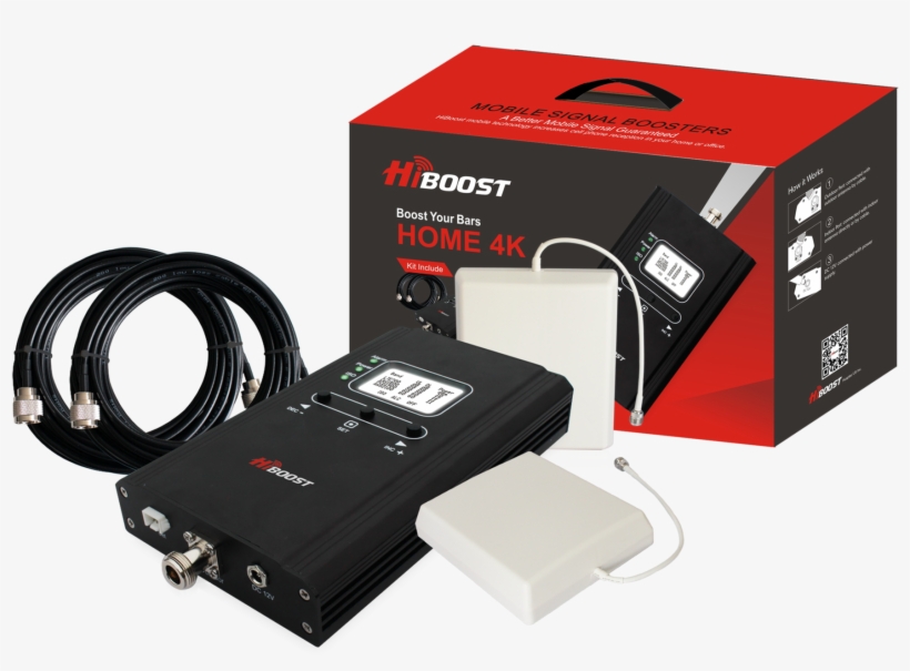 Hiboost Cell Phone Signal Boosters - Hiboost Home 10k Lcd Cell Phone Signal Booster, transparent png download