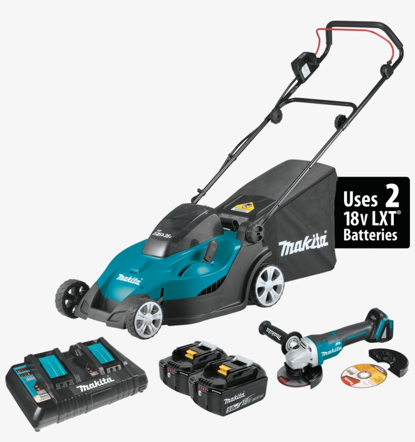 Xml02ptx1 - Makita Usa - 18v X2 (36v) Lxt Lithium-ion 17 In. Cordless, transparent png download