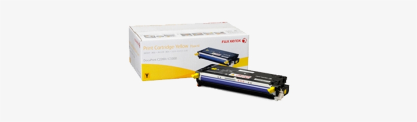 Xerox C2200 C3300 Yellow Toner Cartridge High - Fuji Xerox Docuprint C3300 Toner, transparent png download