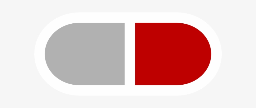 Grey White Pill Icon Png, transparent png download