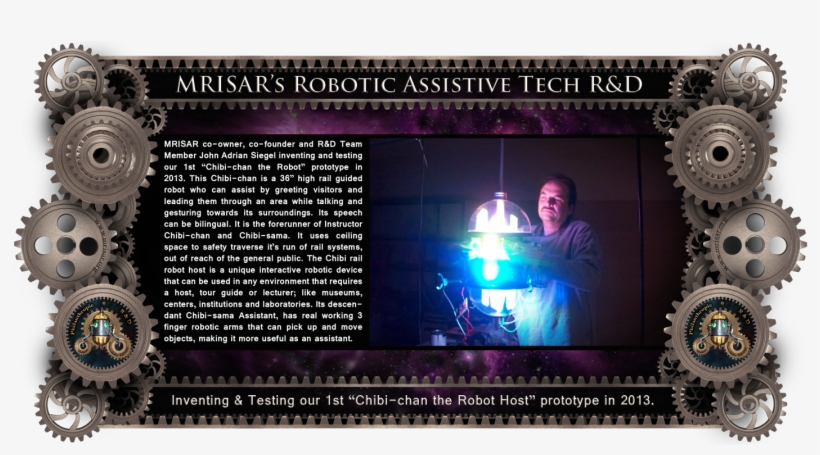 Mrisar's R&d Team Inventing And Testing Chibi-chan - Robotics, transparent png download