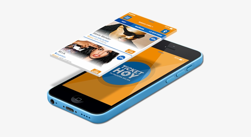 Phone - Iphone 5c, transparent png download