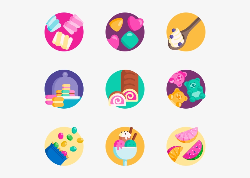 Desserts And Candies - Dessert, transparent png download
