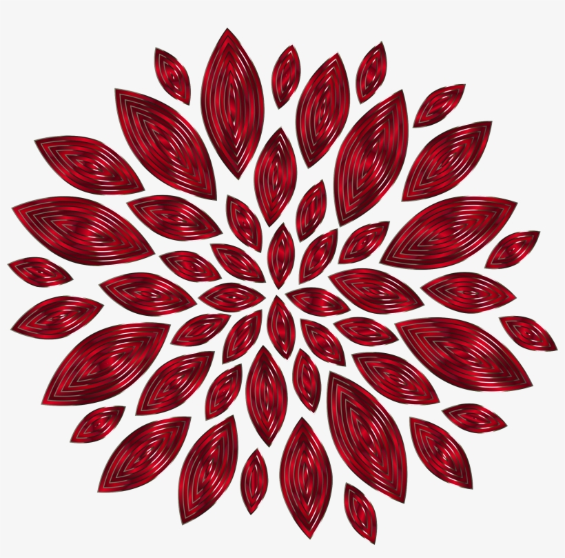 This Free Icons Png Design Of Chromatic Flower Petals, transparent png download