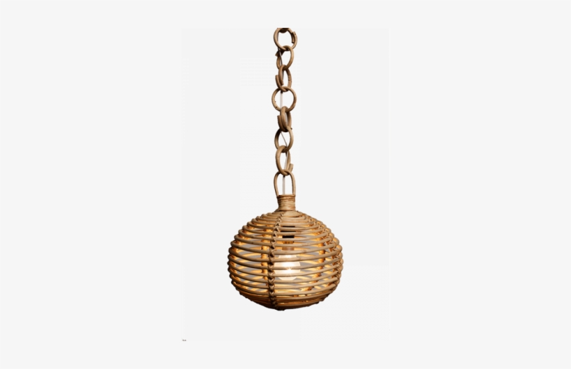 Round Cane Lamp - Chandelier, transparent png download