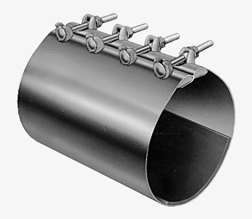 //uploads/product/218 Pipe Repair Clamp Bw Img - Pipe Repair Clamp, transparent png download