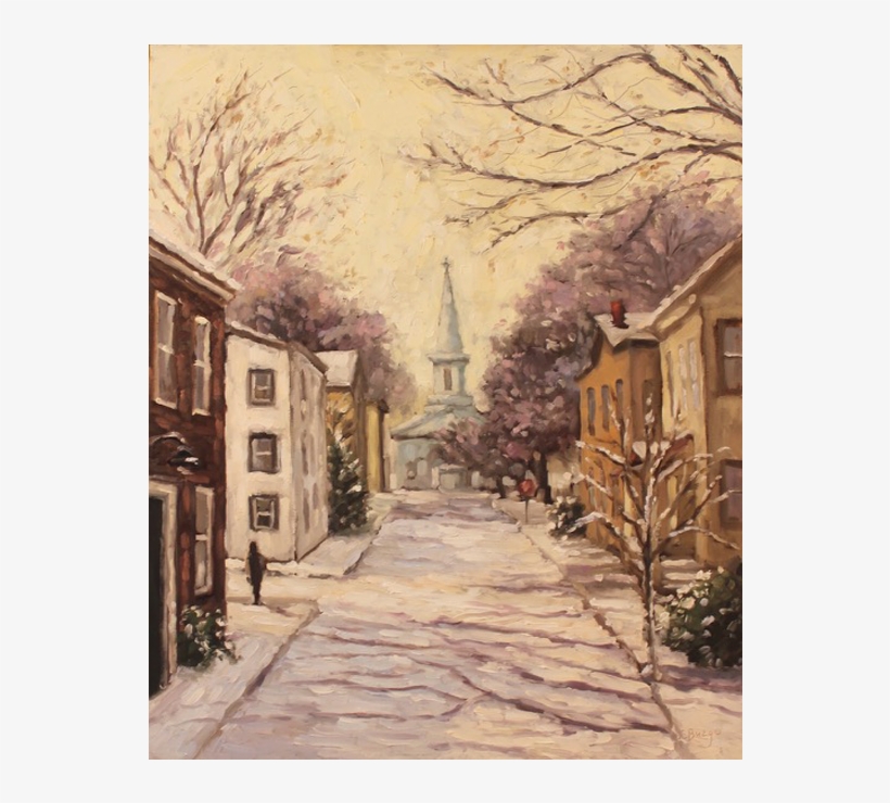 Church Street Snowfall - Alley, transparent png download