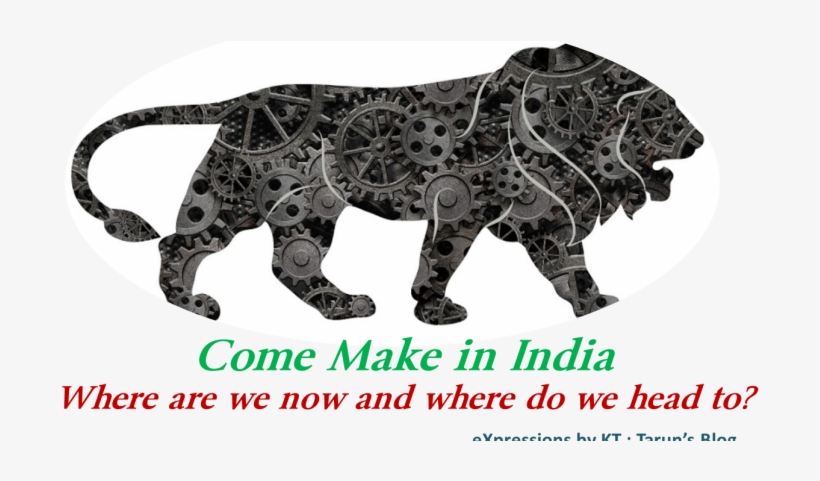 Narendra Modi's Policies For The Youth - Make In India Symbol, transparent png download