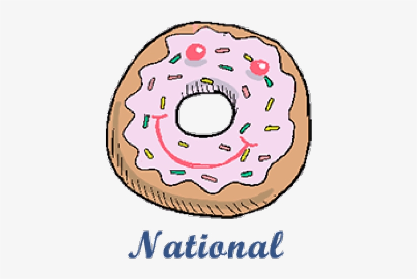 Dougnut Clipart Donut Day - Circle, transparent png download