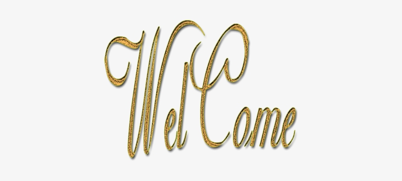 Welcome - Calligraphy, transparent png download