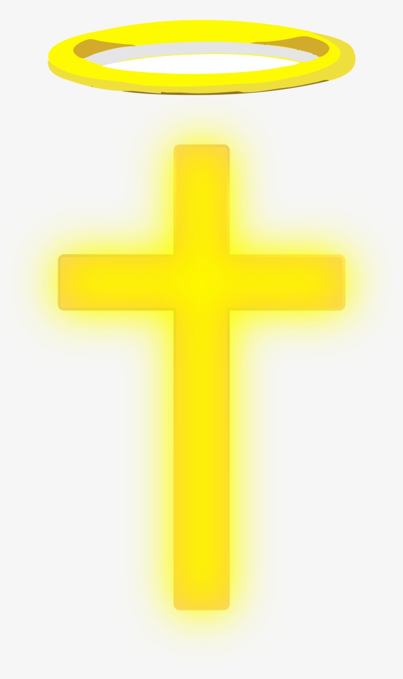 This Free Icons Png Design Of Cross With Halo, transparent png download