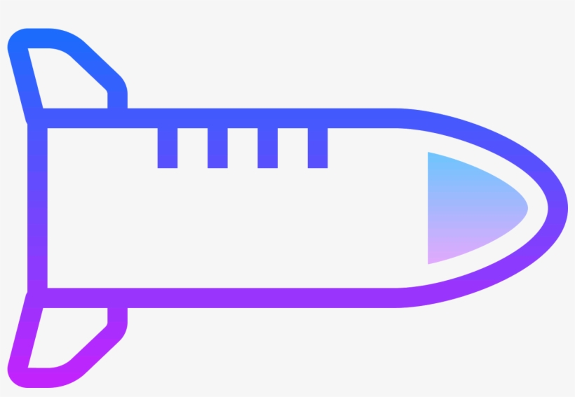 Missile Icon - Missile, transparent png download