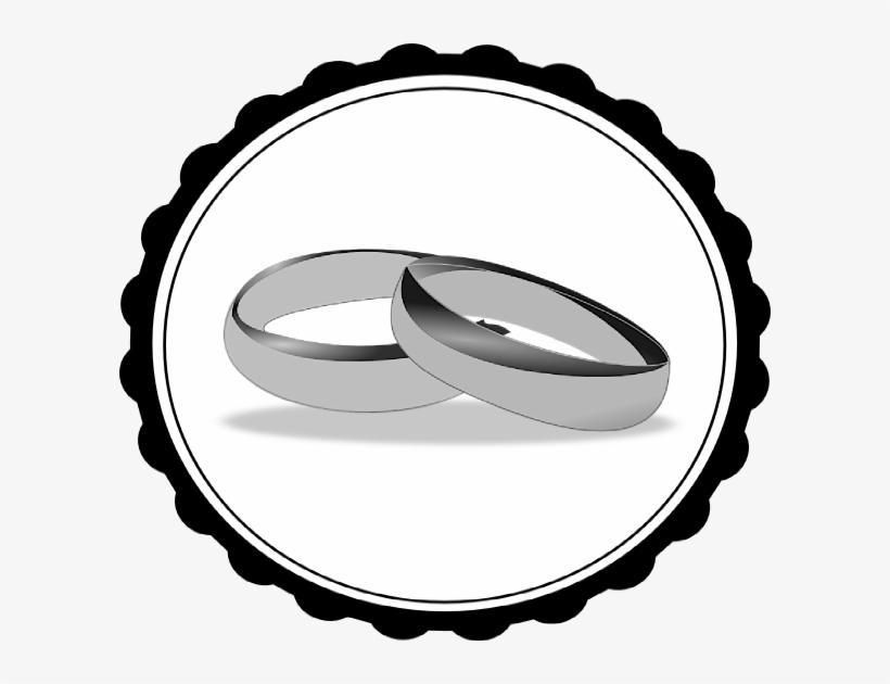 Small Clipart Wedding Ring - Luncheon Clipart, transparent png download