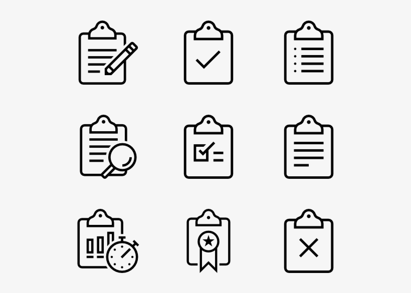 Clipboards - Glass Illustration Png, transparent png download