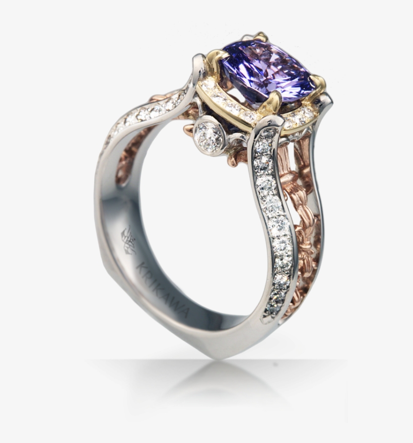 Luxury Sapphire Engagement Rings By Lisa Krikawa - Jewelry Diamond Men Luxury, transparent png download