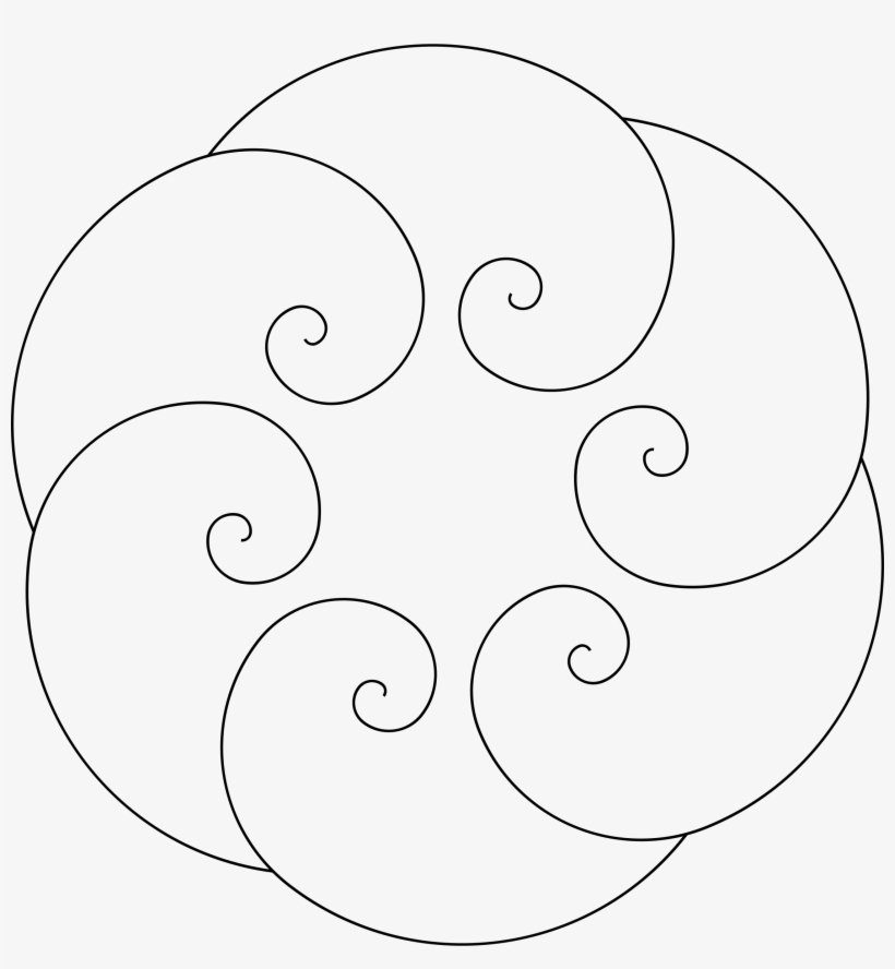 Big Image - Golden Ratio Spirals, transparent png download